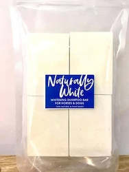 Dog Health: NATURALLY WHITE- Bulk pack of 4 soap bars