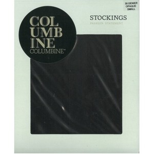 Stockings - Stay Ups & Sheer Thigh High Stockings - New Zealand Hosiery for Pantyhose & Tights: Columbine Semi-Opaque Stockings 30 Denier - NZ Hosiery