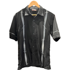 Shirts: Barbed Wire Shirt - Size S