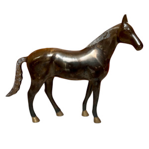 Curios And Collectibles: Brass Horse