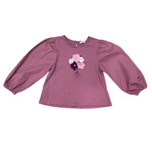 Childrens Clothing: Bouquet Longsleeve - Size 4