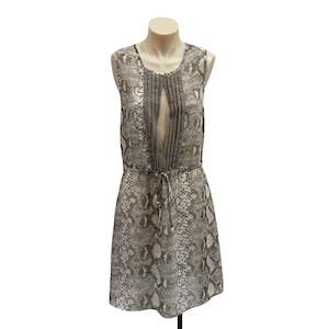 Dresses: Moochi Animal Print Dress - Size 8