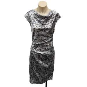 Cowl Neck Dress - Size 8