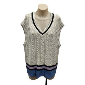 Cable Knit Vest - Size M
