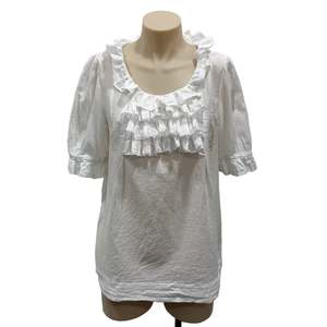 Womens Clothing: Cotton Blouse - Size 10