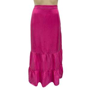 Pink Tiered Skirt - Size 18