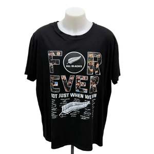 Mens Clothing: All Blacks Tee - Size 2XL
