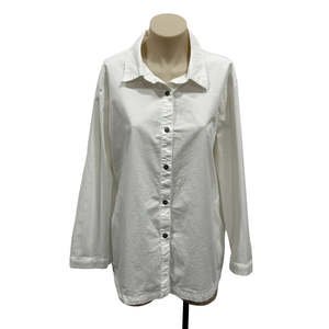 Shirts: White Shirt - Size 16