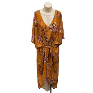 Mustard Dress - Size L