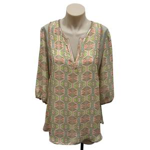 Patterned Top - Size 10