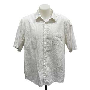 Mens Clothing: White Shirt - Size 2XL