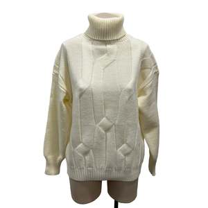 Tops: Cream Knit - Size 10/12
