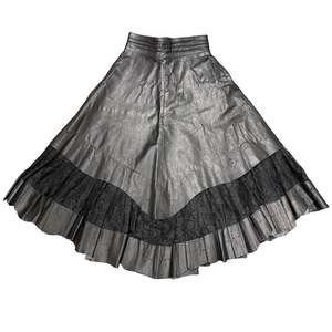 Leather & Lace Skirt - Size 26