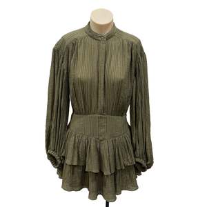 Womens Clothing: Pleated Dress - Size 8