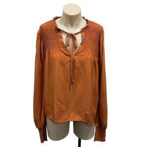 Last Chance: Rust Blouse - Size 8