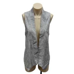 Tops: Crinkle Waist Coat - Size 12