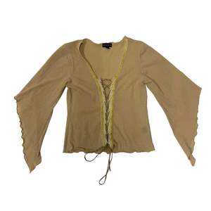 Cream Floaty Top - Size L