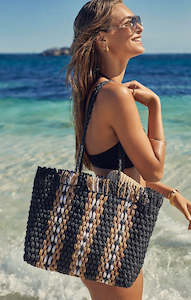 Bags: Beach Accessories Straw Weave Beach Bag