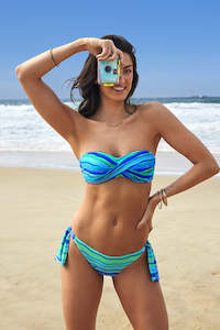 Summer Sale: High Seas Bandeau Bra Top