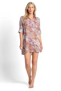 Tigress Button Through Shirt