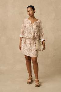 Nova 3/4 Sleeve Shirtdress