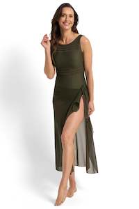 Sarong: Sky High Midi Mesh Sarong