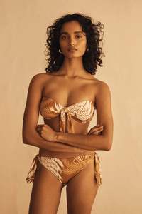 Bandeau: Dalla Palma Tie Bikini Set