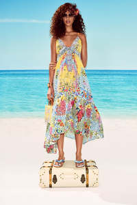 Sultanahmet Summer Tie Front Dress