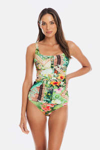 B Cup: Fiji Tankini U/Wire Set