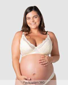 Warrior Low Plunge Nursing Bra - Ivory