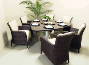 Alfresco Lifestyles Manhattan Dining Suite