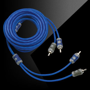 Kicker KI25 K-Series 5 Meter 2-Channel Copper RCA Signal Cable