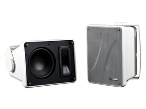 KICKER KB6000W FULL-RANGE Outdoor Speakers (White)