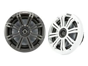 KICKER KM 6.5″ 195W Pair 4 Ohm Coaxial Marine Speakers