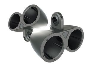KICKER KMTED 6½” Empty Enclosure Pair