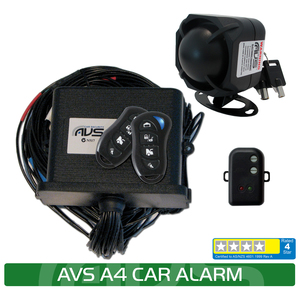 AVS A4 Fully Featured 4 Star Insurance Approved Alarm System – Fitted
