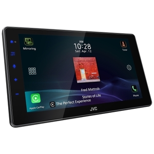 Apple CarPlay/Android Auto: JVC KW-Z900W 9″ Floating Screen Bluetooth Digital Receiver with Wireless Apple Carplay/Android Auto