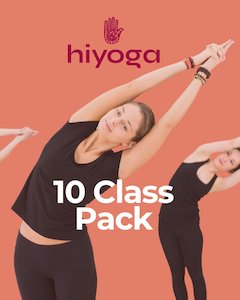 Products: 10 Class Pack - Bonus 2 classes