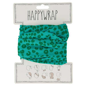 Happy Wrap | Cheetah Spot Green