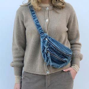 Accessories: Lollys Laundry Holly Belt Bag | Denim