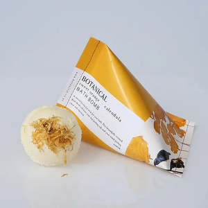 Botanical Bath Bomb | Sweet Orange + Calendula