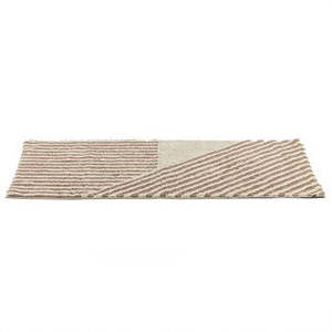 Bath Body: Salisbury Bathroom Rug | Brown Cream