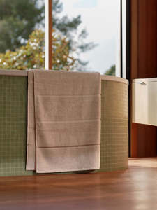 Citta Pia Cotton Bath Towel | Oat Multi
