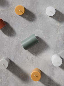 Citta Pillar Candle Set Of 4 | Medium Forest