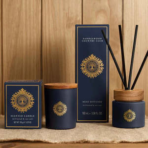 Sandalwood Country Club Driftwood | Sea Salt Candle 150g