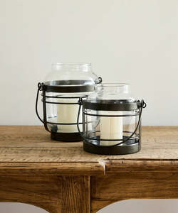 Candles: French Country Robin Lantern | Small