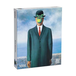 Today Is Art Day Art Puzzle | Rene Magritte Son of Man