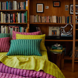 Sage X Clare: Sage X Clare Nadine Linen Pillowcase Set | Forest