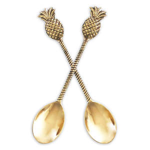 Voodoo Imports: Voodoo Imports Pineapple Brass Spoon