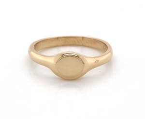 Small Oval Signet Ring